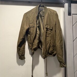 Rock & Republic Khaki Military Jacket